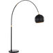 Vern 102 inch 60.00 watt Black Floor Lamp Portable Light